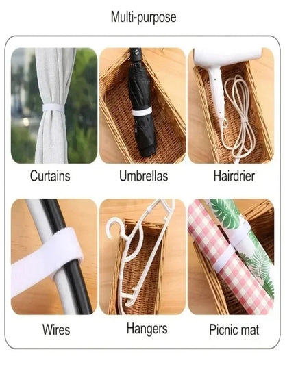 1/5M Cable Organizer Cable Management Wire Winder Tape Earphone Mouse Cord Management Ties Protector For iPhone Xiaomi Samsung