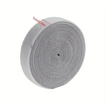 1/5M Cable Organizer Cable Management Wire Winder Tape Earphone Mouse Cord Management Ties Protector For iPhone Xiaomi Samsung