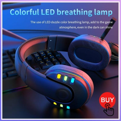 LED Wired Stereo Gaming Headset
